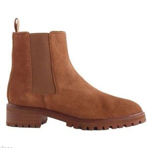 Quince Tan Ankle Boots